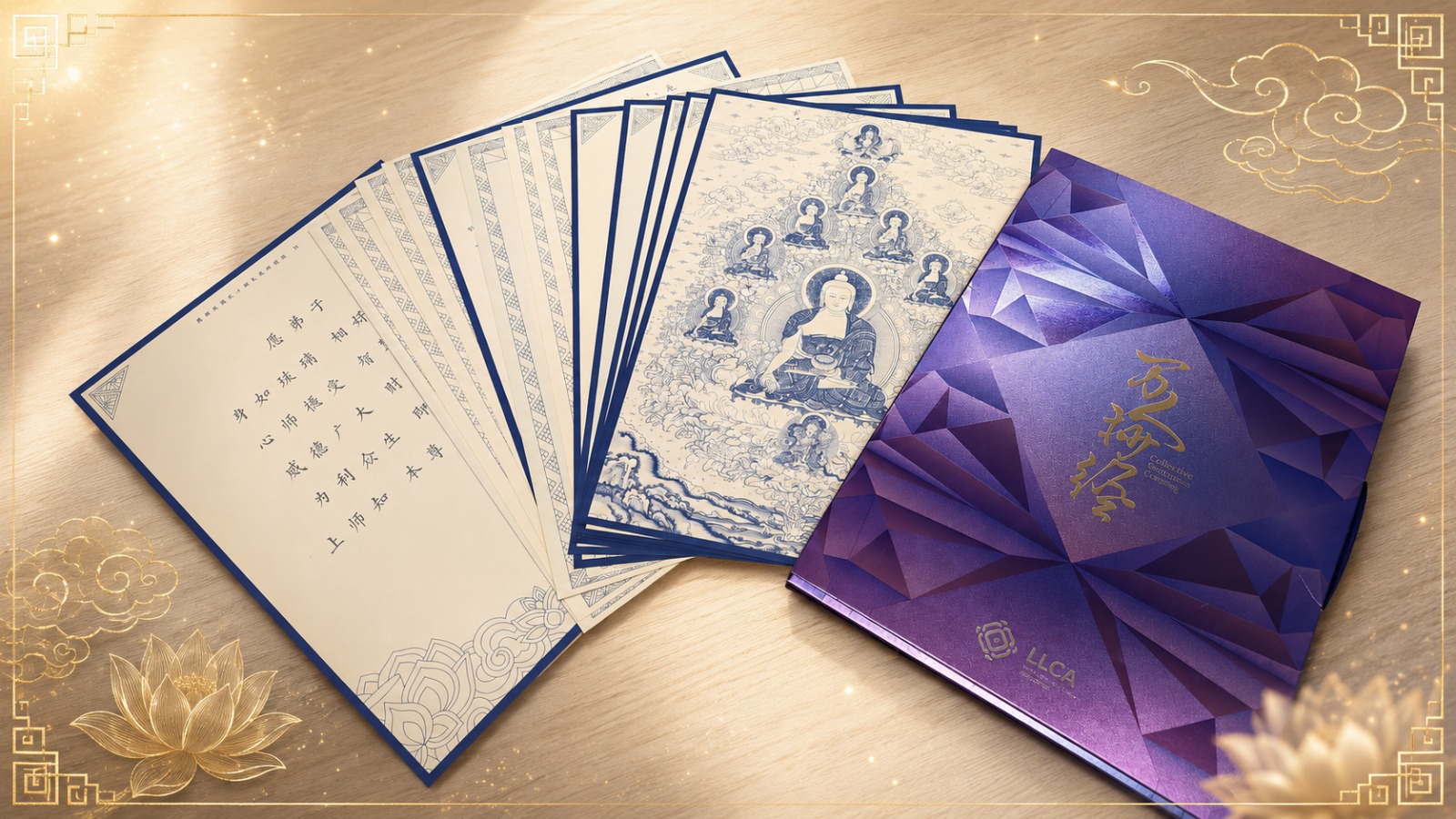 10 Set Commemorative Sutra Copy<br> 10套纪念版抄经本 - Image 2